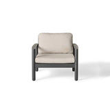 Stinson Lounge Chair in Charcoal Aluminum