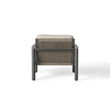 Stinson Lounge Chair in Charcoal Aluminum