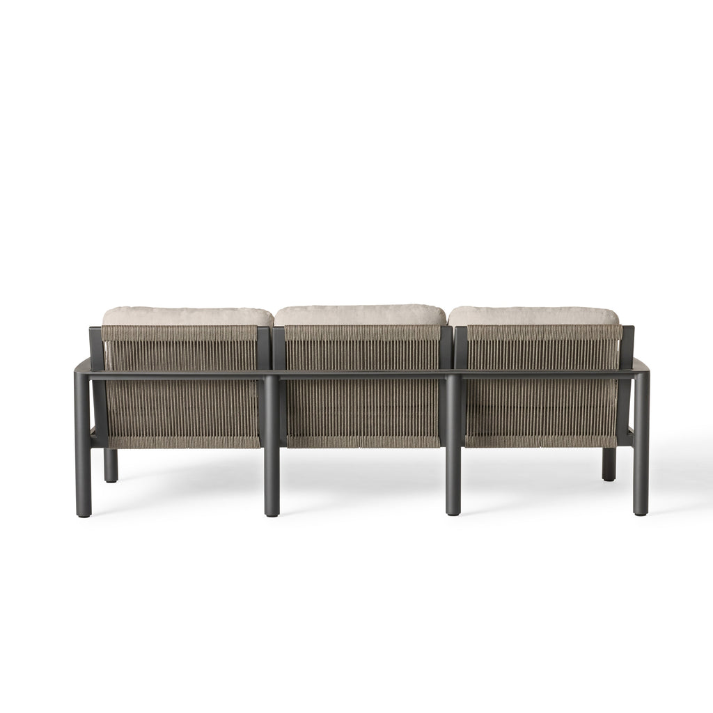 Stinson Sofa in Charcoal Aluminum
