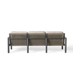 Stinson Sofa in Charcoal Aluminum