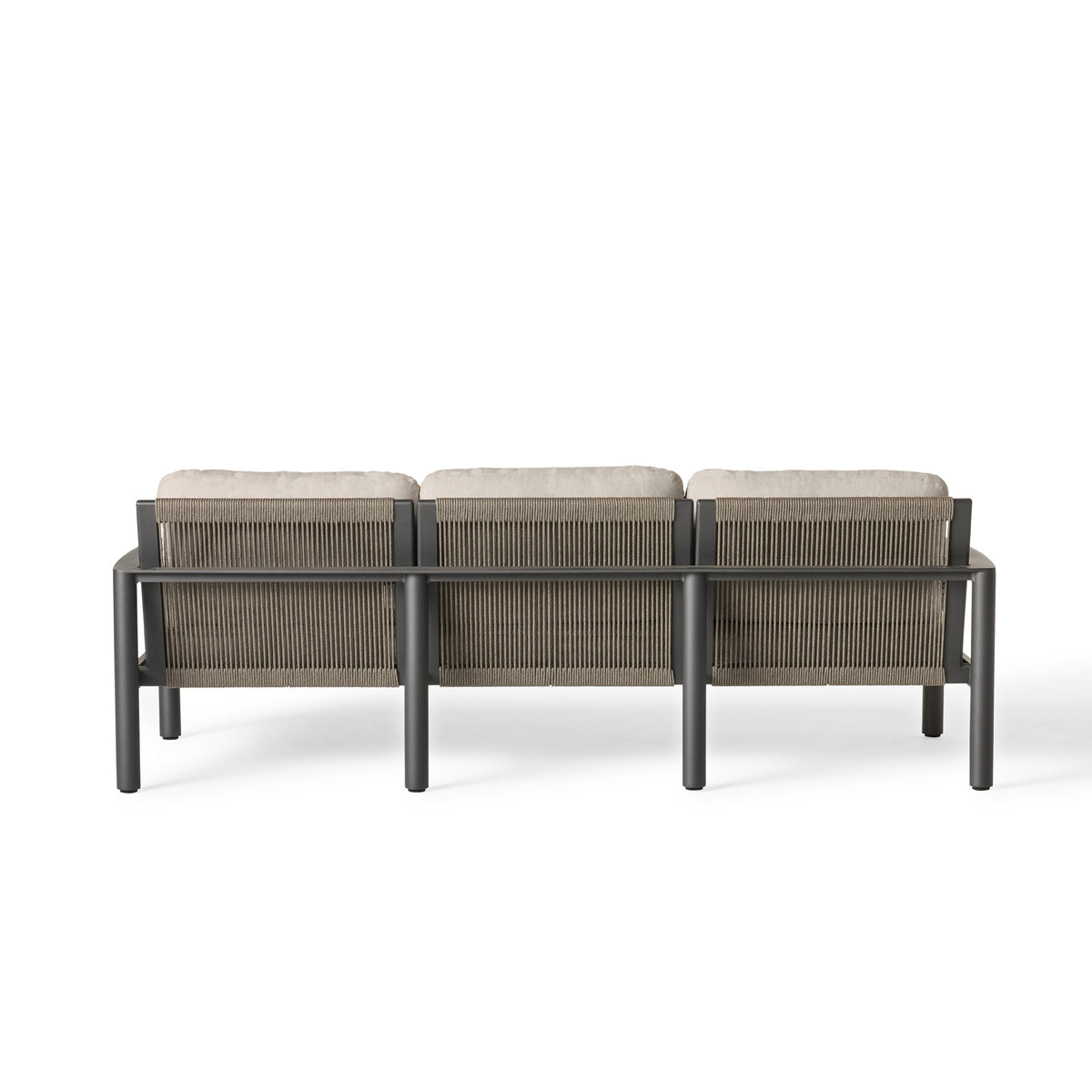 Stinson Sofa in Charcoal Aluminum