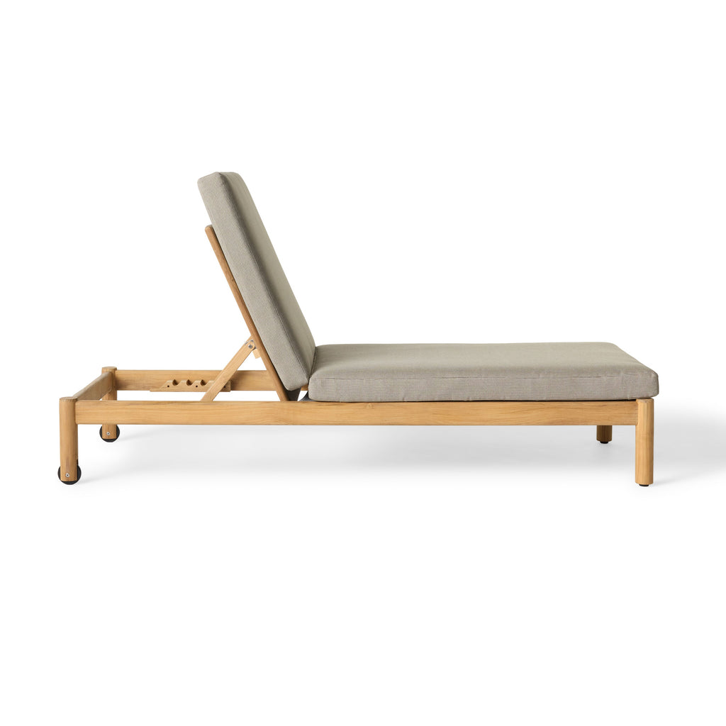 Stinson Chaise in Teak