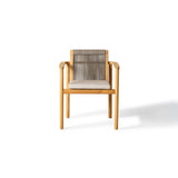 Stinson Dining Arm Chair in Teak