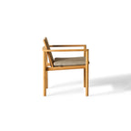 Stinson Dining Arm Chair in Teak