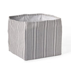 Pillow Bin in Endaki Zinc