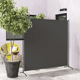 5.9FT Outdoor Privacy Screen with UPF30+ Protection, Freestanding, Dark Gray