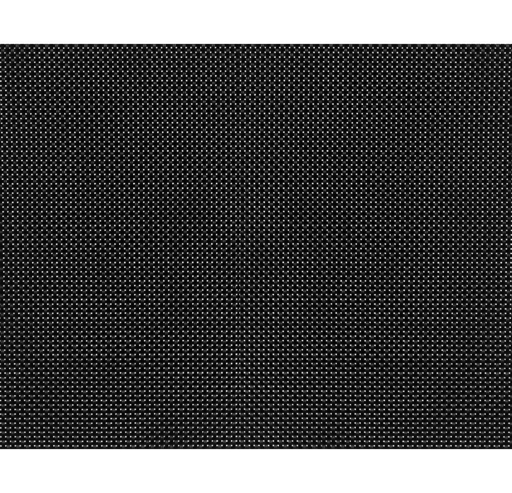 Basketweave Rectangular Placemat in Black