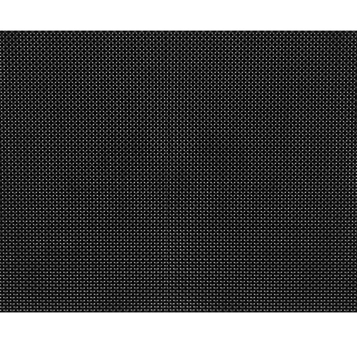 Basketweave Rectangular Placemat in Black