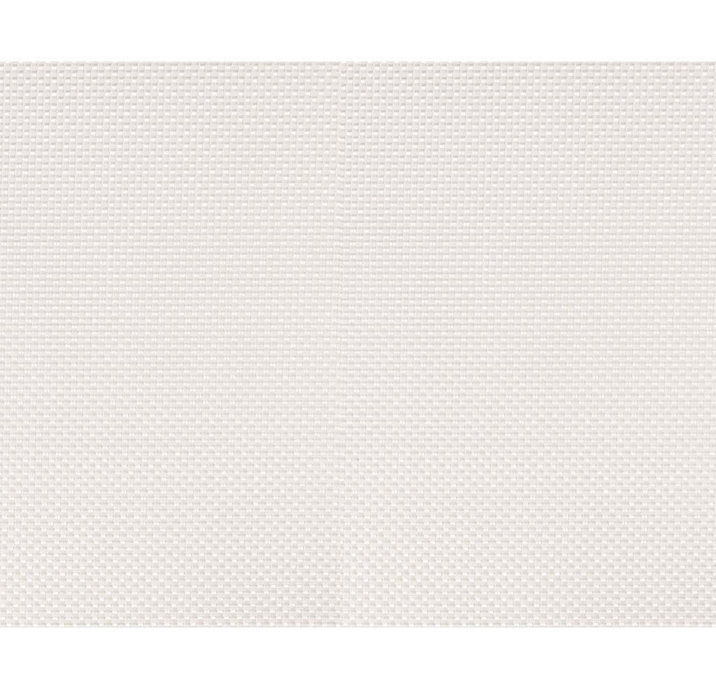 Basketweave Table Runner in White