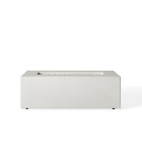 Tahoe Rectangular Fire Table - Chalk (Propane)