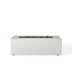 Tahoe Rectangular Fire Table - Chalk (Natural Gas)