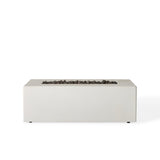 Tahoe Rectangular Fire Table - Chalk (Propane)