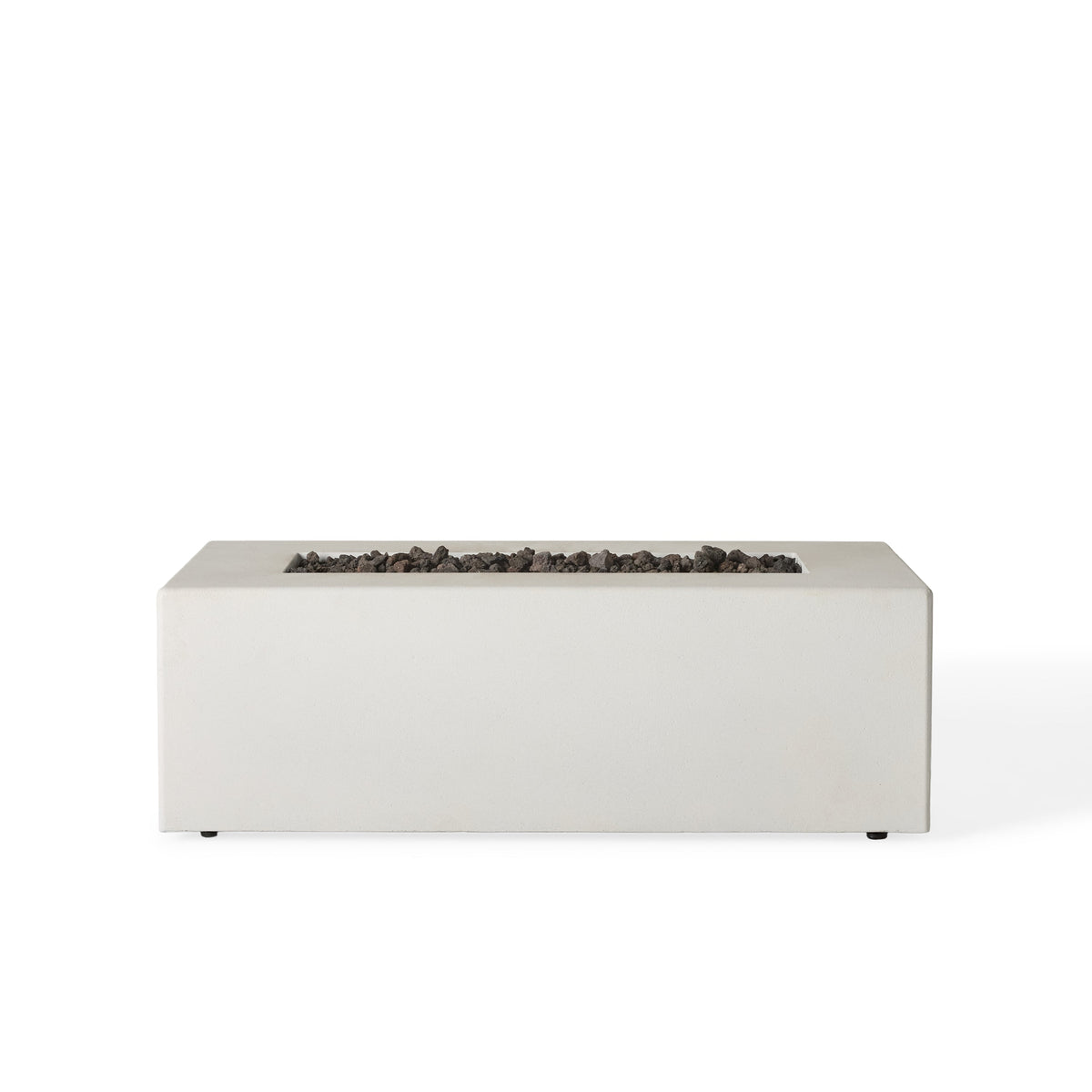 Tahoe Rectangular Fire Table - Chalk (Propane)
