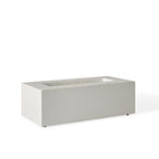 Tahoe Rectangular Fire Table - Chalk (Propane)