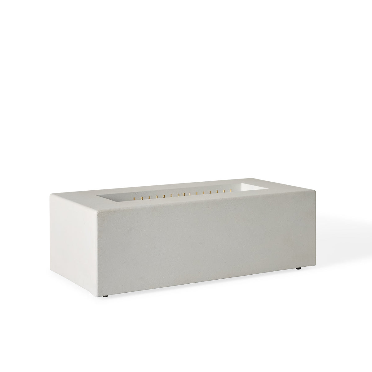Tahoe Rectangular Fire Table - Chalk (Propane)