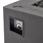 Tahoe Rectangular Fire Table (Propane) - Carbon