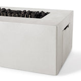 Tahoe Rectangular Fire Table (Propane) - Flint