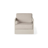 Tiburon Swivel Lounge Chair in Dune Aluminum