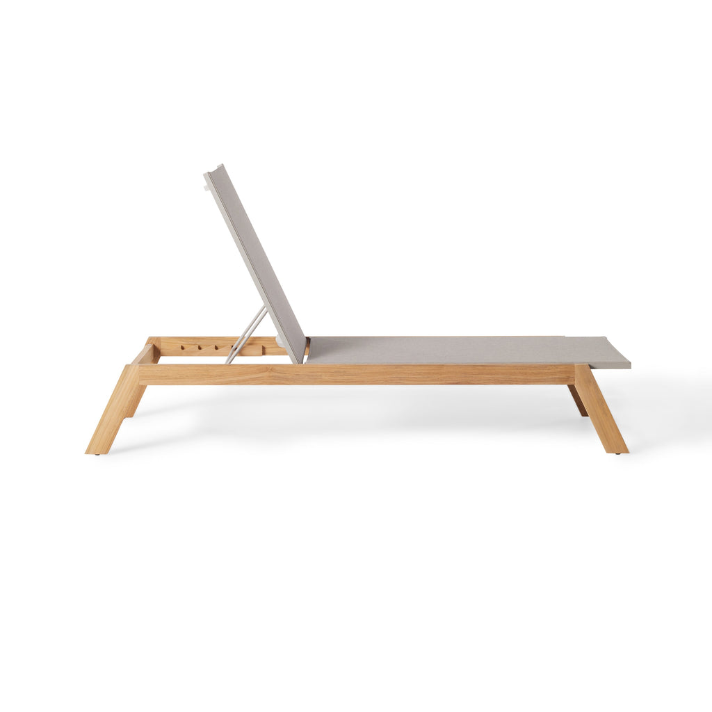 Tiburon Sling Chaise in Teak