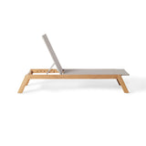 Tiburon Sling Chaise in Teak