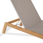 Tiburon Sling Chaise in Teak