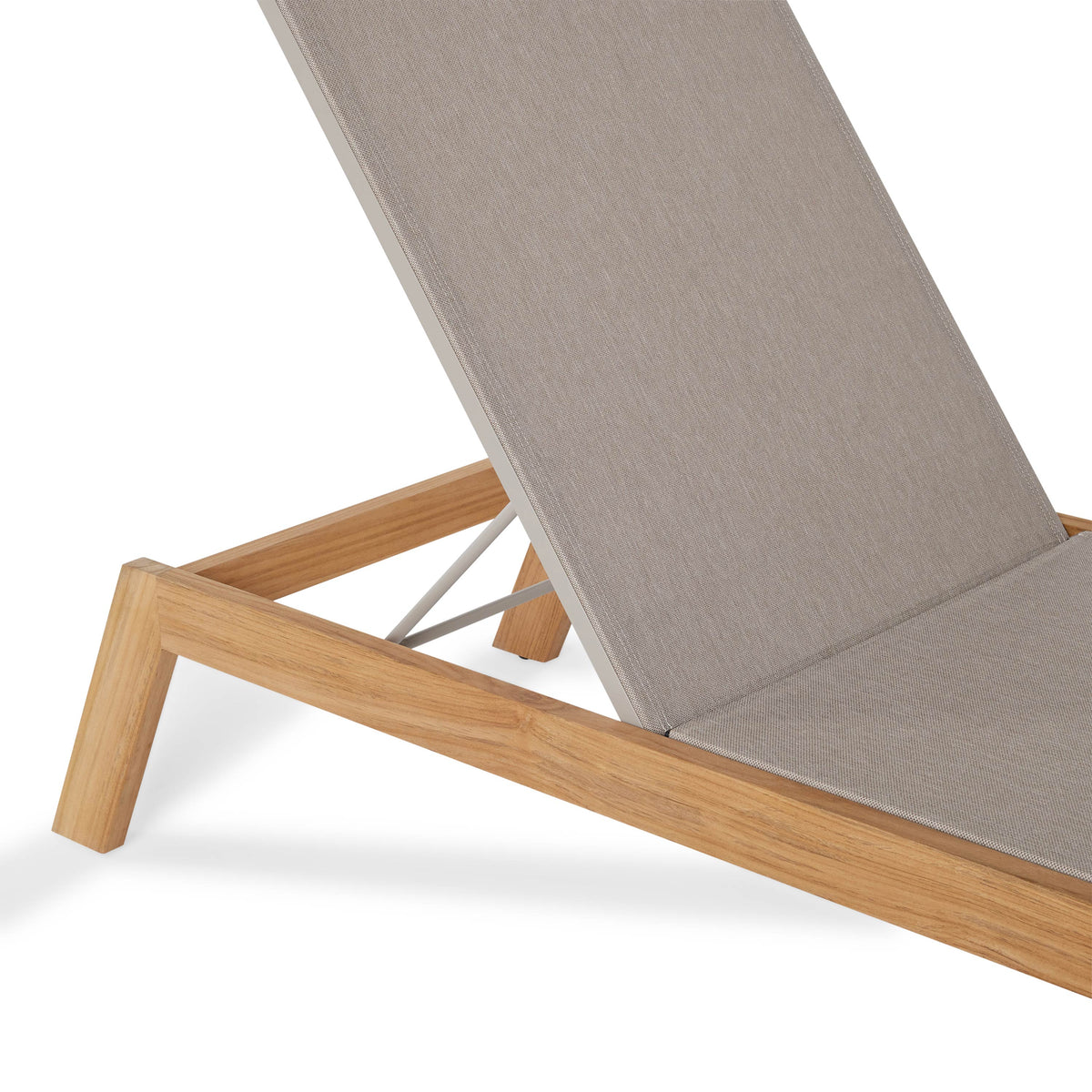 Tiburon Sling Chaise in Teak