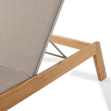 Tiburon Sling Chaise in Teak