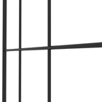 2 Pack Metal Garden Trellis Panels, 20" x 47", Black