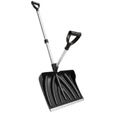 Heavy Duty Snow Shovel with 45cm Blade and Detachable Aluminum Handle