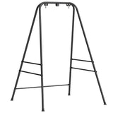 Hammock Chair Stand with Anti-Slip Pads and 2 Carabiners, Black