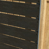28" x 15" x 59" Raised Garden Bed with Trellis and Drain Gap, Black