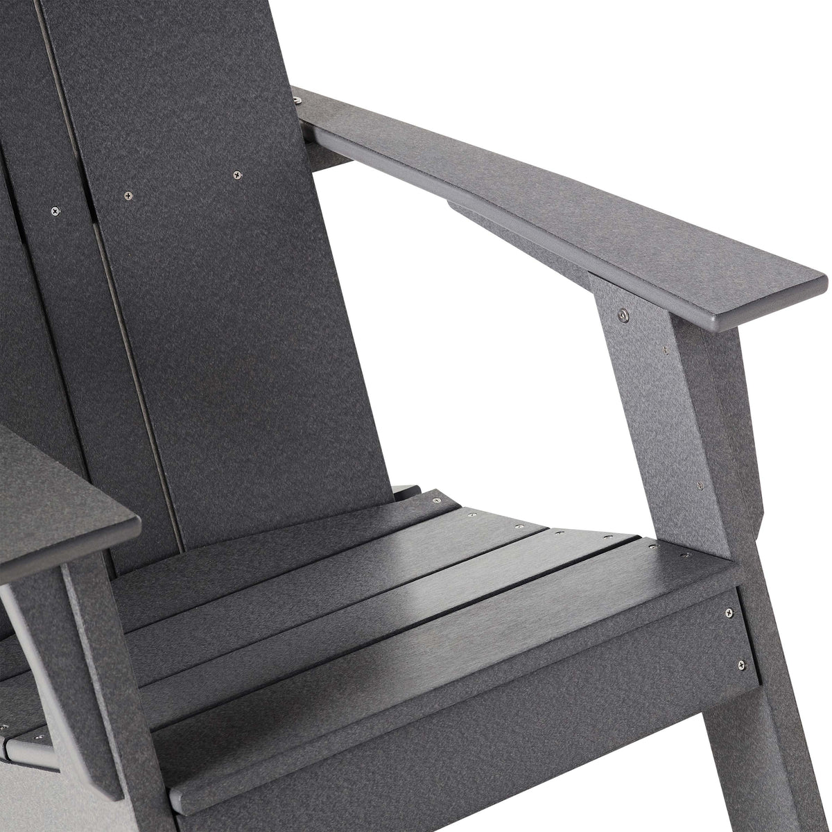 Woodside Adirondack in Charcoal Composite