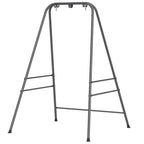 Hammock Chair Stand with Anti-Slip Pads and 2 Carabiners, Gray