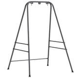 Hammock Chair Stand with Anti-Slip Pads and 2 Carabiners, Gray